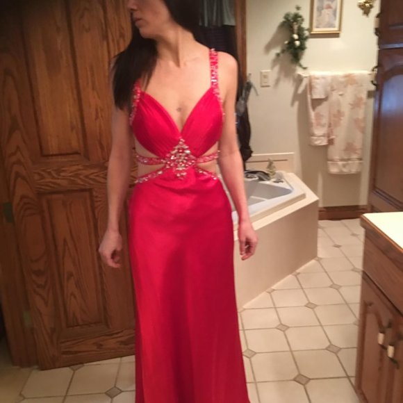 Dresses & Skirts - Dressy Sexy Red Dress By Hailey